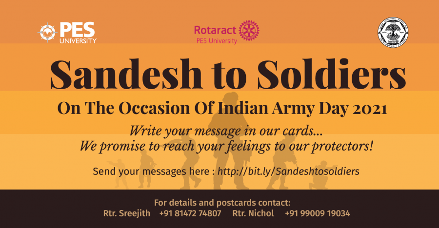 Sandesh to Soldiers