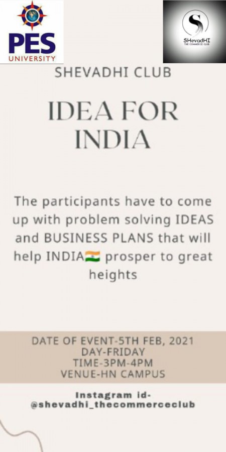 IDEA FOR INDIA